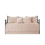 6 Piece Scalloped Edge Daybed Cover Set