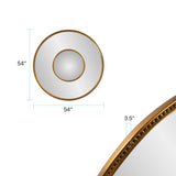 Aspbury Double Framed Round Mirror