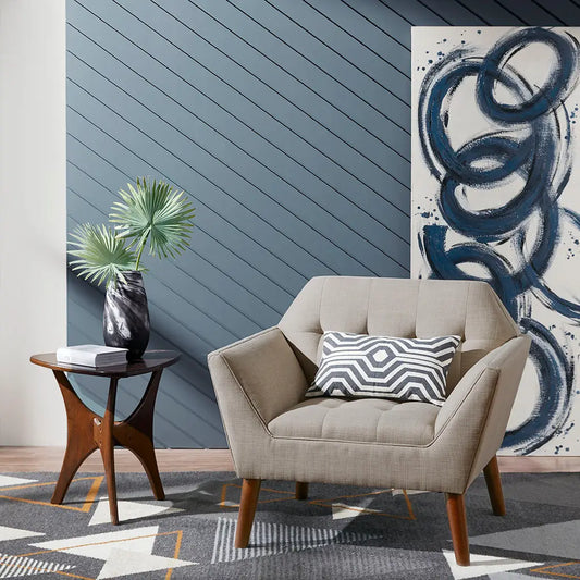 Wholesale Modern Mid-Century Accent Arm Chair, Light Taupe