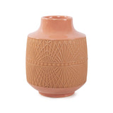 Richland Embossed Peach Vase- Small