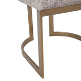 Wholesale [Set of 2] Metal Round Base Dining Chair, Grey