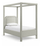 Salina - Linen Textured Fabric Upholstered Bed
