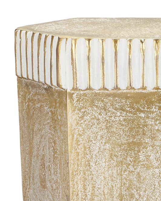 Corda Champagne Accent Table