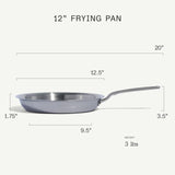 MADE IN Stainless Clad Frying Pan