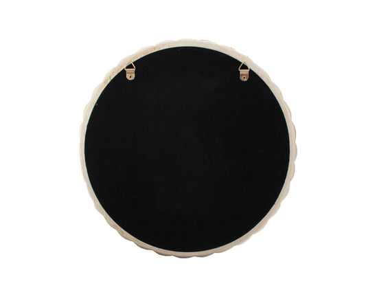 French D' Amboise Collection of Silver Petite Mirrors- Round
