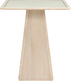 Atrium - Glass Top And Wood Base Dining Table