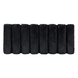 Tufted 1500gsm Bathroom Rug, Black