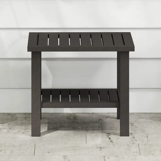 Square 19'' L X 19'' W Outdoor Side Table
