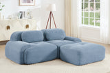 MIA 82'' Loveseat with 1 Ottoman