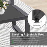 5-Piece Outdoor Aluminum Conversation Set with Cushions
