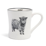 Blue Stallion Bowie Cow Ceramic Coffee Mug