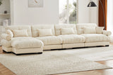 CLOUDIES 173" 4 Seater Sofa with 1 Ottoman