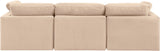 Indulge - Velvet 3 Seat Modular Sofa