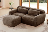 MELLOW 80" Loveseat with 1 Ottoman