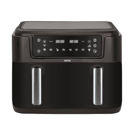 Q-Max 10L Double Basket Digital Air Fryer 2400W