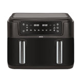 Q-Max 10L Double Basket Digital Air Fryer 2400W