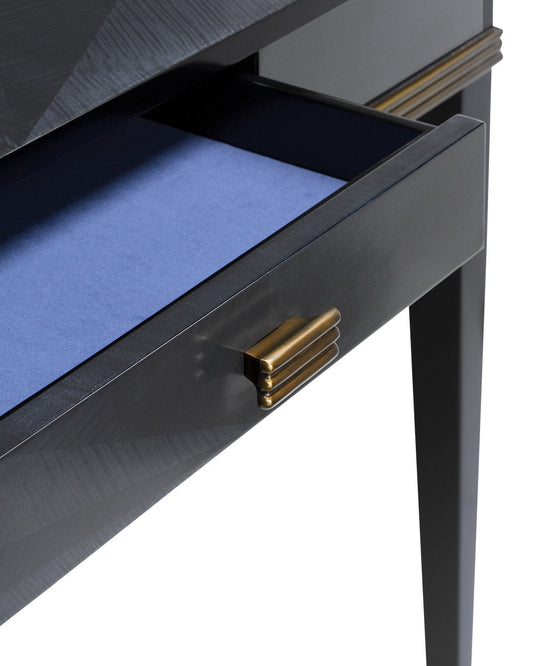 Kallista Blue Writing Desk