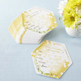 Sweet As Can Bee Advice Card & Baby Shower Game (Set of 50)