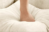NUVIA 74" Loveseat with 1 Ottoman