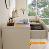 7 Drawer Dresser, 47'' Wide Modern Chest of Drawers