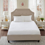 All Natural Cotton Percale Quilted Mattress Pad