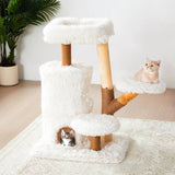 35-Inch Cat Tree For Indoor Cats, Multi-Level Tower