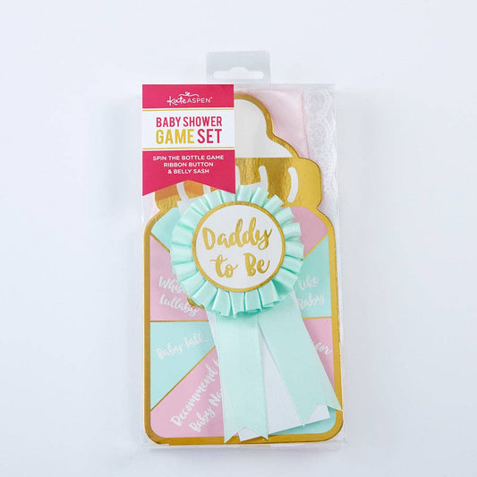 Baby Shower Belly Sash & Game Set