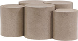 Dimple - 20" 5 Piece Modular Coffee Table - Terazzo Finish
