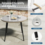 Wholesale 5 Pieces Outdoor Patio Dining Table Set, Rattan Patio Furnit