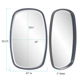 Asher Oval Mirror
