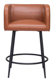 Horbat Counter Stool (Set of 2) Brown