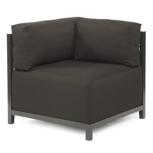 Axis 3pc Sectional Seascape Charcoal Titanium Frame