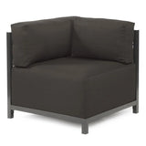 Axis 3pc Sectional Seascape Charcoal Titanium Frame