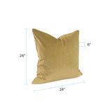 Qivuit Green 24x24 Poly Filled Pillow