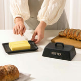 Extra Large Ceramic Butter Dish with Lid