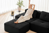 CORDELIA 82" Loveseat with 1 Ottoman