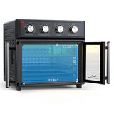 PlumChef 26QT 7-in-1 Air Fryer Toaster Oven 1700W