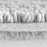 100% Cotton Tufted 3000 Gsm Reversible Bath Rug, Grey