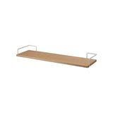 Wall-Mounted Shelf (3" H)  - Wood