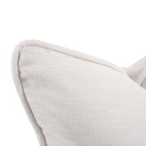Outdoor Pillow 20 x 20 Driftwood Natural - Down Alternative Insert