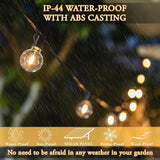 Moss & Stone 25ft Solar String Lights with 15 Bulbs