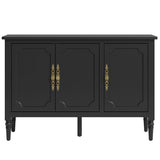 Storage Cabinet with 2 Doors & 3 Drawers, Sideboard Cabinet