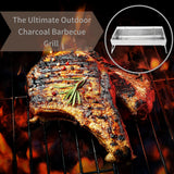 17-Inch Portable Stainless Steel Charcoal Grill