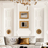 French D' Amboise Collection of Gold Petite Mirrors- Rectangular