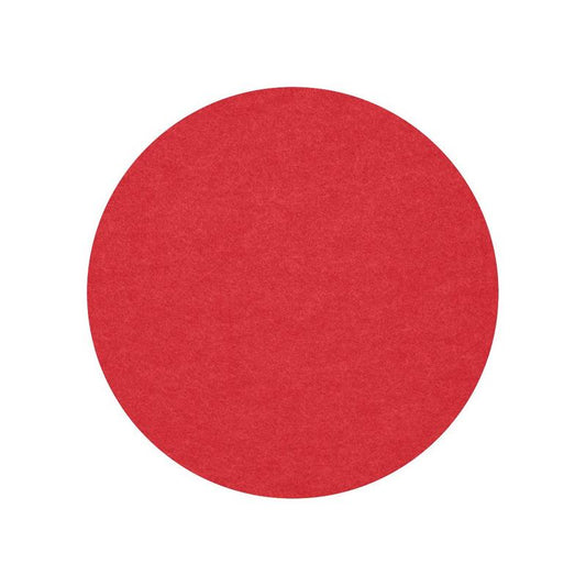 Loft Felt Cherry Placemat -Round 13"- Set of 4