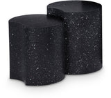 Dimple - Modular End Table - Terazzo Finish