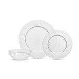 Archie Clear 12pc Dinnerware Set