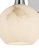 Bombelles Nickel Bath Wall Sconce