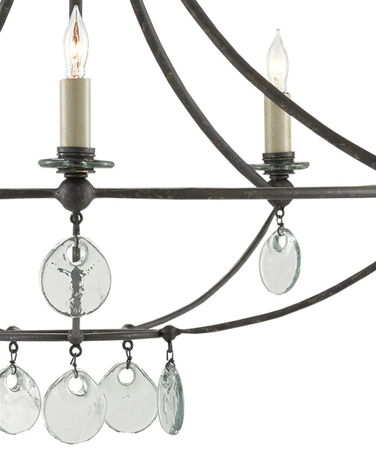 Novella Small Black Chandelier