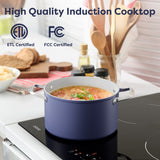 CIARRA Powerful Set: 30 Inch Wall Mount Range Hood + 30 Inch Built-In Induction Cooktop（CAS75206P+CABIH304B）